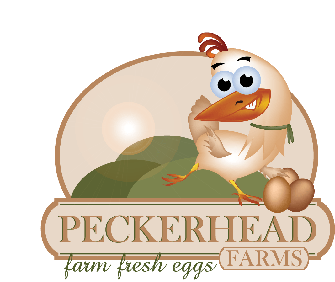 Eggs Farm Logo - Personable, Upmarket, Farm Logo Design for Peckerhead Farms