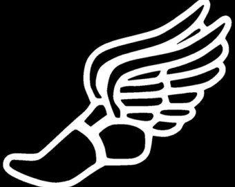 Track Winged Foot Logo - Track And Field Winged Foot Clipart Images Pictures - Becuo - Clip ...