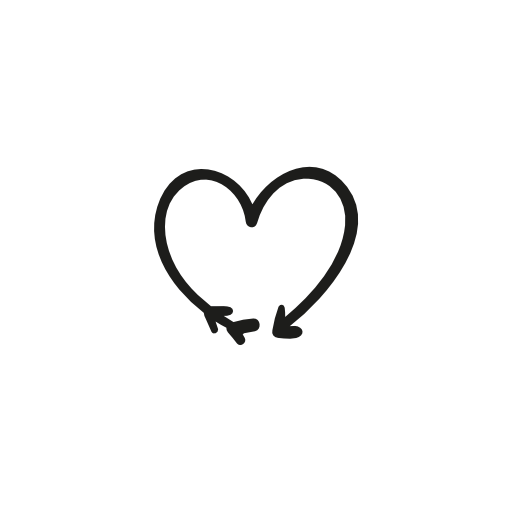 Heart Shaped Arrow Logo - Heart Shaped Arrow Symbols Icons. Download Free Icons