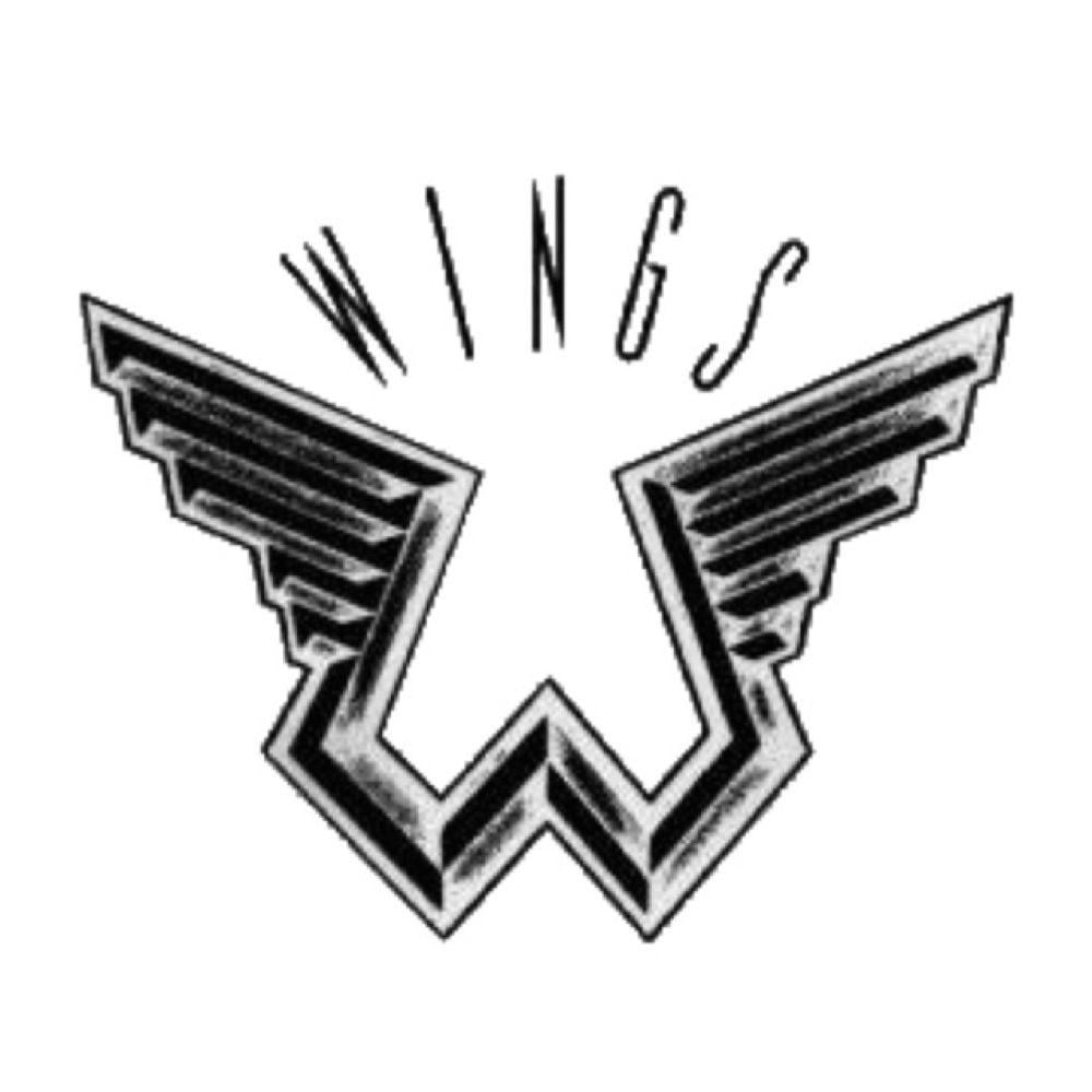 Foot and White with Wing Logo - Wings Logo. Oldies for life ✌. Band logos, Wings