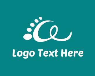 Foot and White with Wing Logo - Feet Logo Maker | BrandCrowd