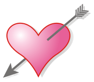 Heart Shaped Arrow Logo - Heart (symbol)