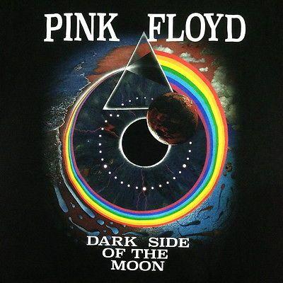 Pink Floyd Logo - PULSE COVER LOGO PINK FLOYD 1 T-SHIRT Dark Side of the Moon Black ...