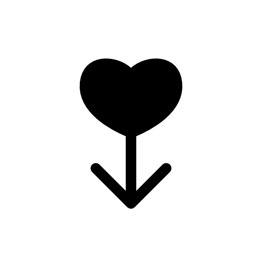 Heart Shaped Arrow Logo - Heart Shaped Download Arrow Png Image. Royalty Free Stock PNG