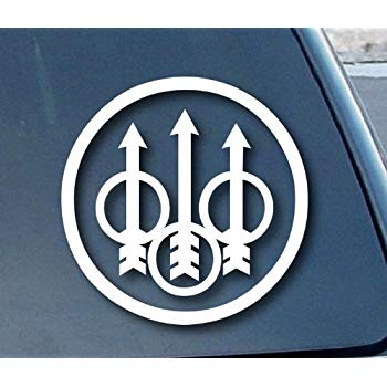 Beretta Gun Logo - Amazon.com: spdecals Beretta Firearms Car Window Vinyl Decal Sticker ...
