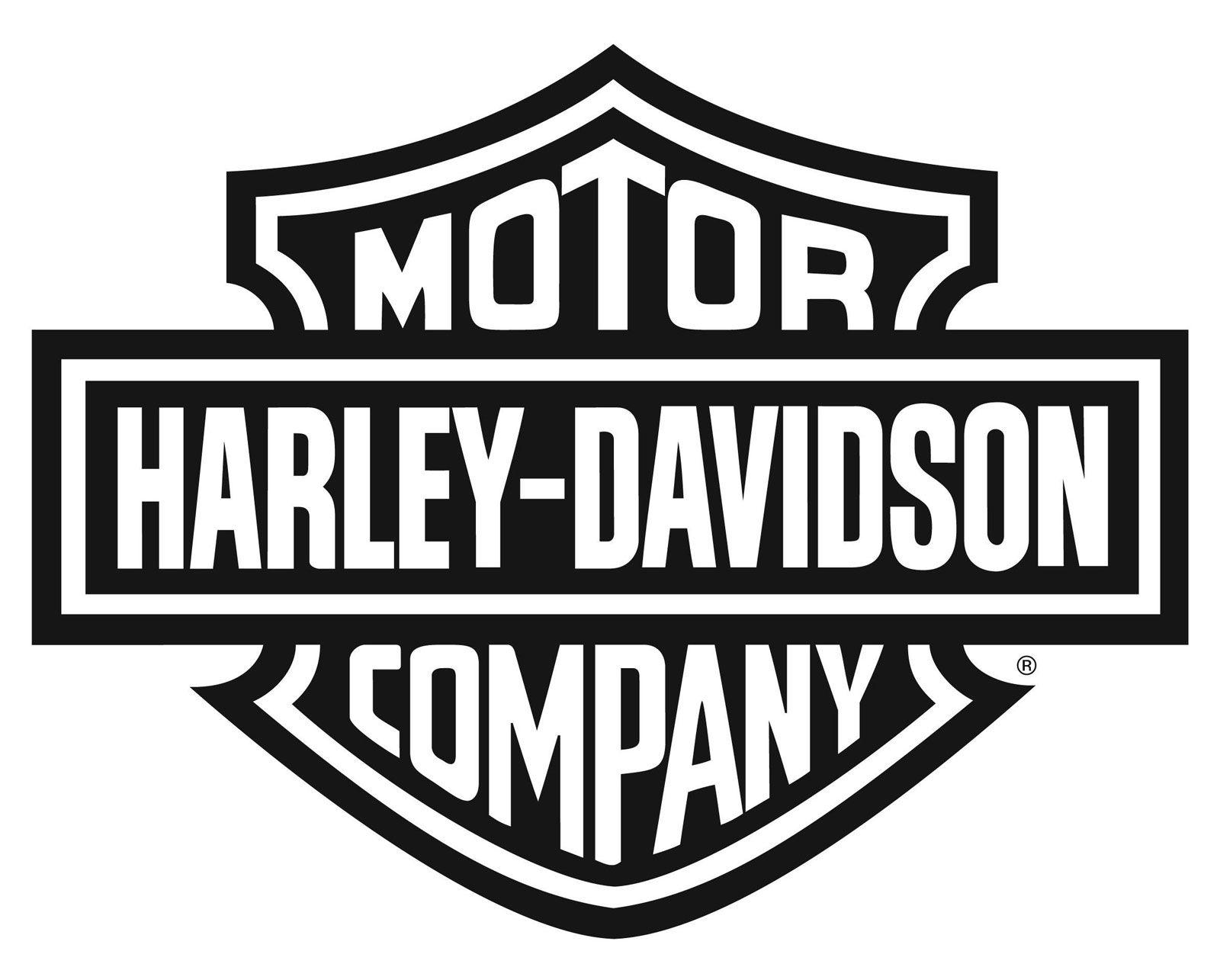 Black and White Harley-Davidson Logo - Harley-davidson-motorcycle-wallpaper-logo-blac-6876-wallpaper ...