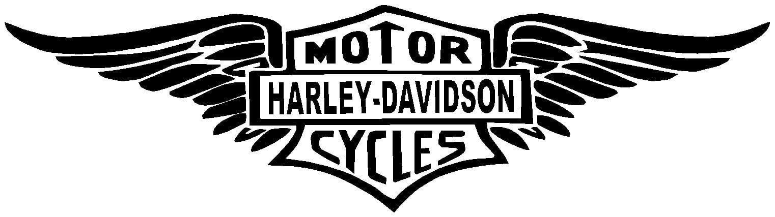 Black and White Harley-Davidson Logo - Harley davidson logo banner black and white