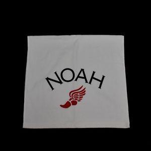 Red Flying Foot Logo - NWT Noah NY White Winged Foot Core Logo Cotton Terry Hand Towel SS17 ...