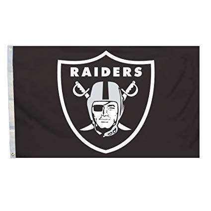 Foot and White with Wing Logo - Amazon.com : NFL Oakland Raiders Logo Only 3-by-5 Feet Flag with ...