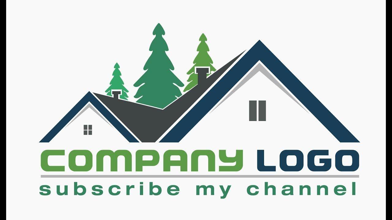 Home Logo - House Logo Design In Adobe Illustrator CC - YouTube