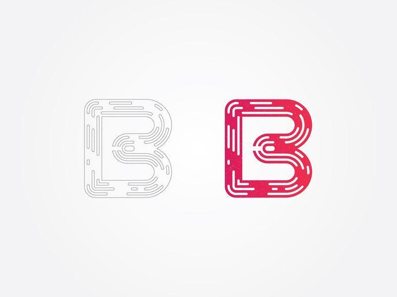 CC Company Logo - B LETTER LOGO