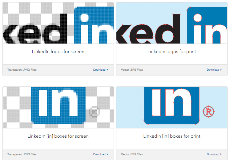LinkedIn Brand Logo - Great Brand Guidelines Examples