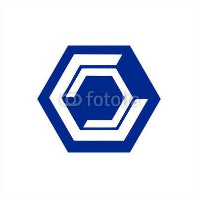 CC Company Logo - CC, CCO initials hexagonal geometric company logo | Buy Photos | AP ...