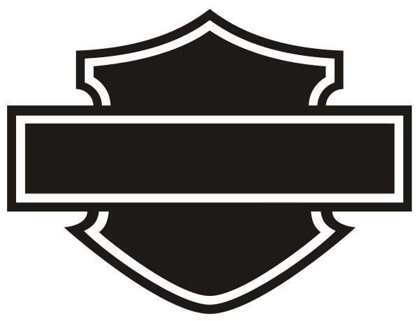 Black and White Harley-Davidson Logo - Harley Logo Outline. Harley Davidson Graphics