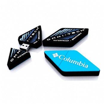 Columbia Clothing Logo - Memorias Flash USB Pendrive with Clothing Columbia Logo