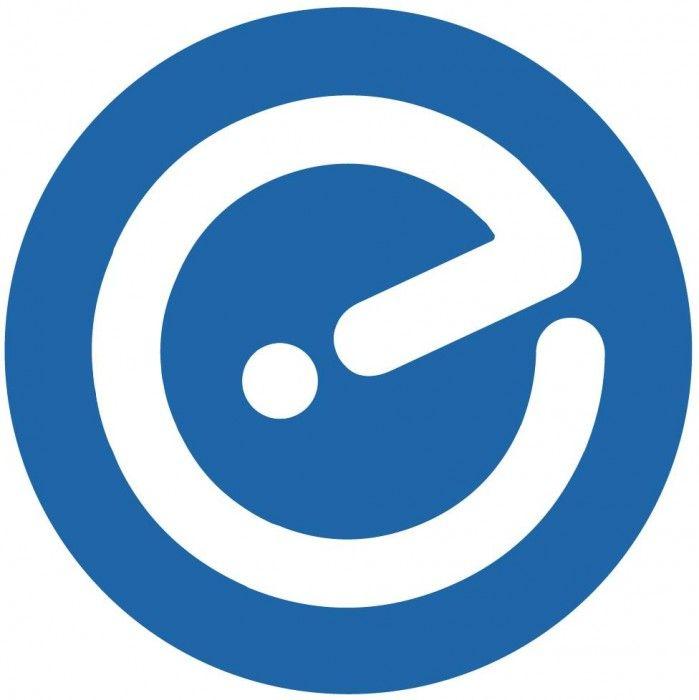 White and Blue Circle Company Logo - Rise of the Rest Pitch Competition | F6S