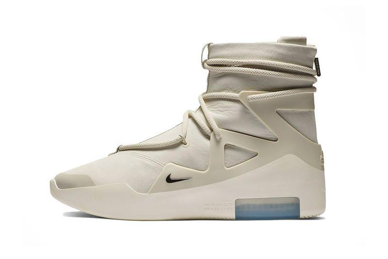 Nike Fear of God Logo - Nike Air Fear Of God 1 Bone Black Clean Look