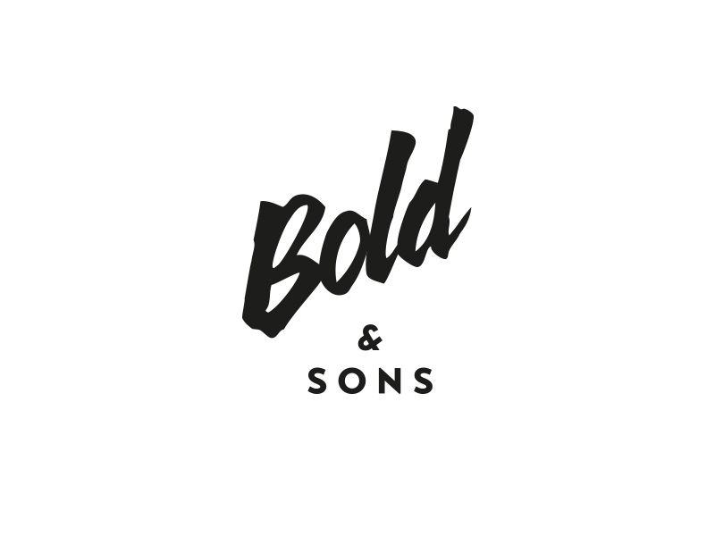 Bold Logo - Bold & Sons Logo by Manuel Hügel | Dribbble | Dribbble