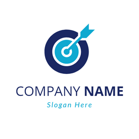Travel Blue Circular Logo - Free Business & Consulting Logo Designs | DesignEvo Logo Maker
