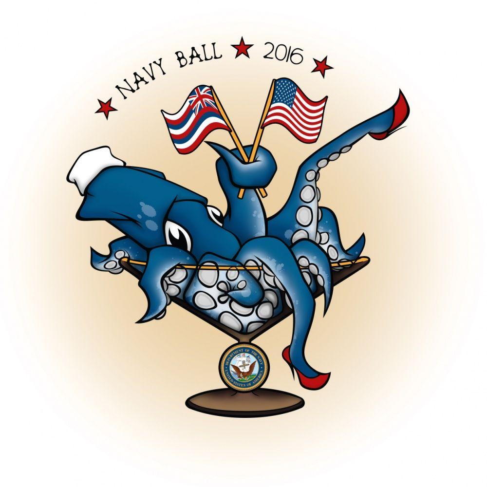 Navy Ball Logo - DVIDS - Images - Squid “pin-up” Hawaii Navy Ball logo