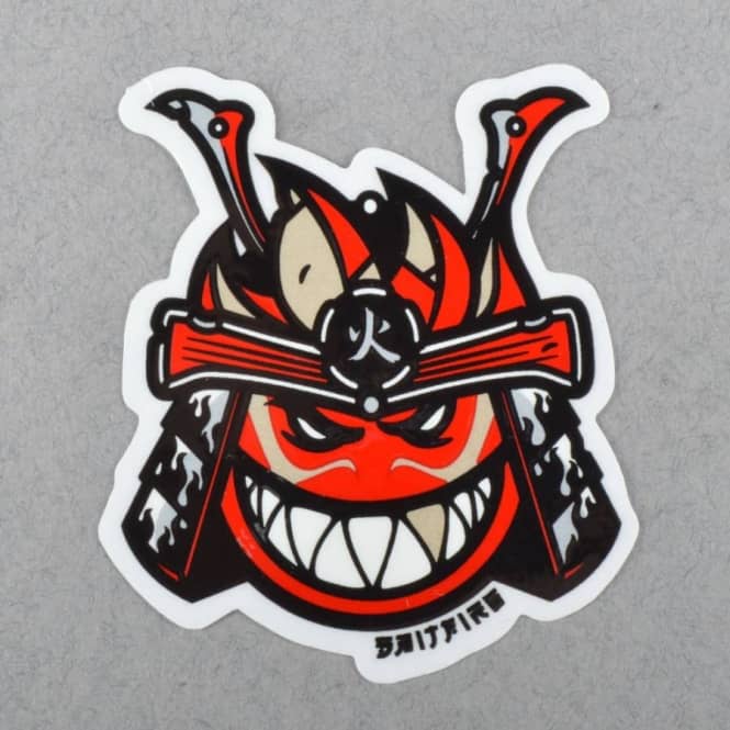 Spitfire Skateboard Logo - Spitfire Wheels Mercenary Skateboard Sticker - ACCESSORIES from ...
