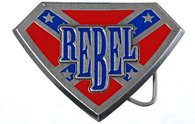 Rebel Flag Superman Logo - Strait City image: rebel superman shield EBSP05