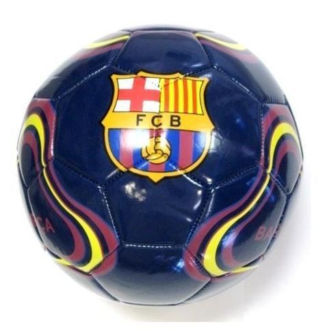 Navy Ball Logo - FC Barcelona Barca Navy Blue FCB Logo Soccer Ball Official Weight ...
