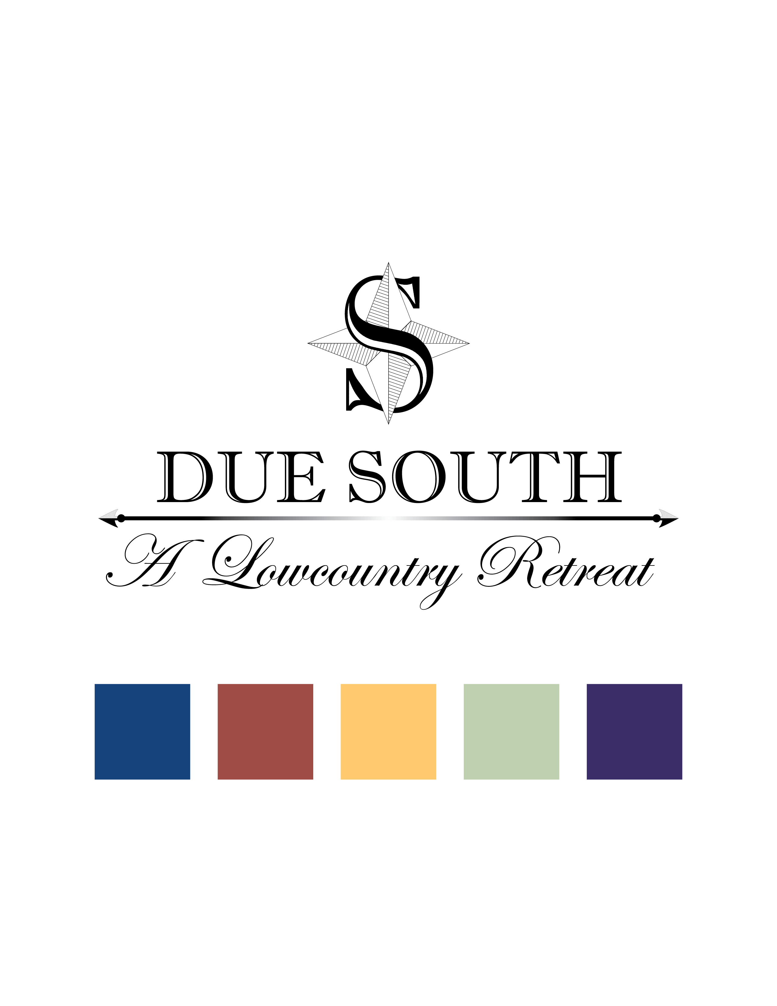South Logo - Kate Posek » DUE SOUTH LOGO