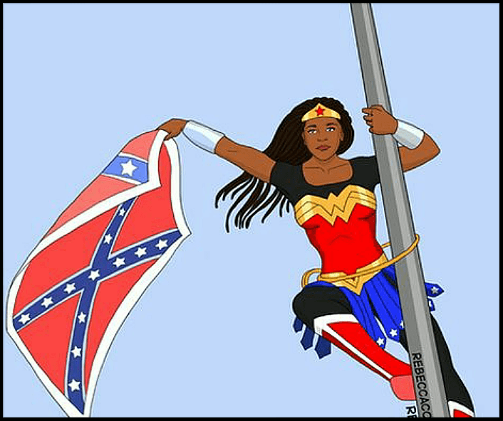 Rebel Flag Superman Logo - Why Confederate Flag is so Controversial
