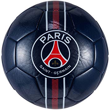 Navy Ball Logo - Paris Saint Germain logo Ball, BAL navy, 5: Amazon.co.uk