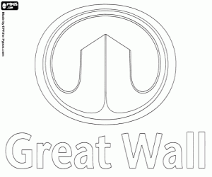 Great Wall Motors Logo - Great Wall Motors logo coloring page printable game