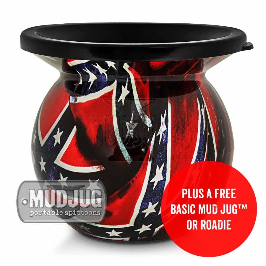 Rebel Flag Superman Logo - Dixie Mud Jug™