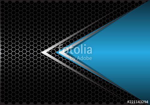Black and Blue Triangle Logo - LogoDix