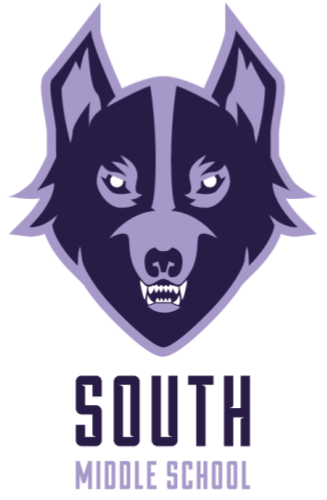 South Logo - wolf head logo