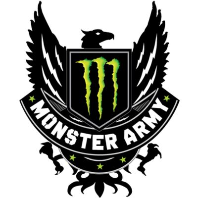 Jordan Army Logo - Monster Army BMX - capt. Jordan Miranda
