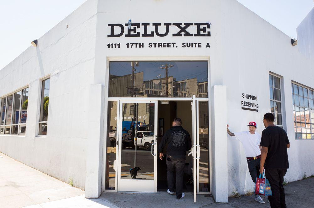 Deluxe Skateboards Logo - CORE SKATE CREW :: BEHIND THE CURTAIN AT SF'S DELUXE DISTRIBUTION ...