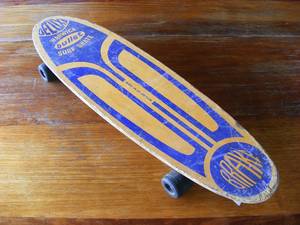 Deluxe Skateboards Logo - Warwick Bullet Deluxe Wooden Skateboard