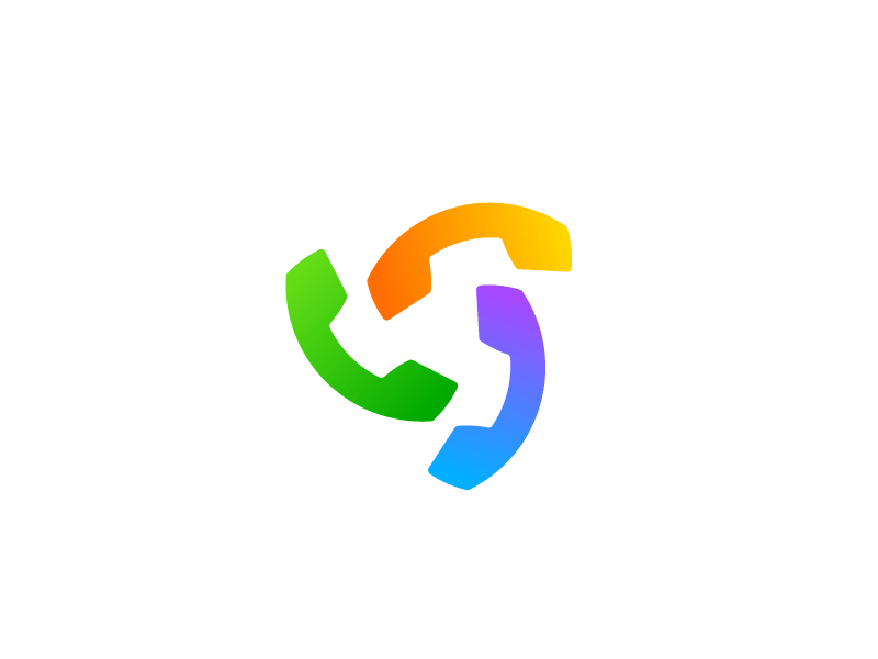 Call Logo - Group Call Logo // For SALE by Bohdan Harbaruk | Dribbble | Dribbble