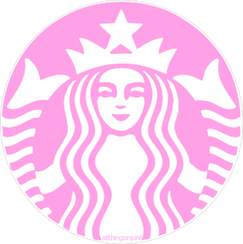 Pink Starbucks Logo - Tumblr Starbucks Transparent 7,764 notes / reblog | Crafts | Pink ...