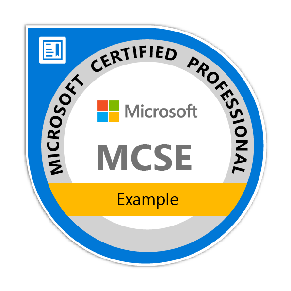 MCSE Logo - Microsoft Technical Certifications | Microsoft Learning