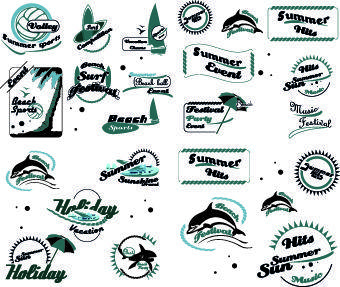 Black White Logo - Black and White logos vector Collection 01 free download
