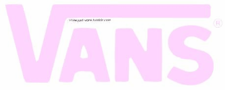 Pink Vans Logo - vansvansvans