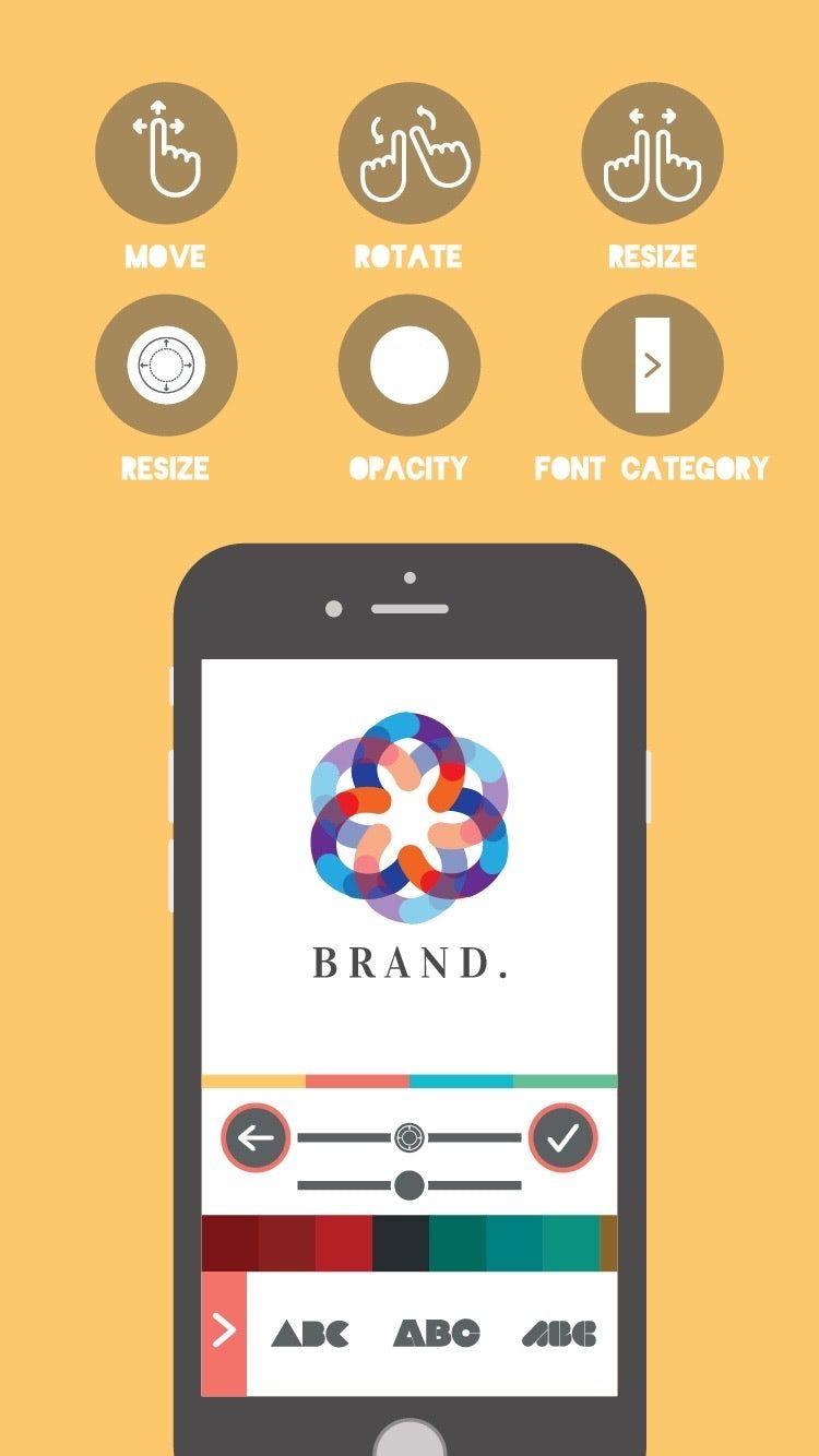 Mobile Device Logo - 8 best logo design apps to help you build a brand with your smart ...