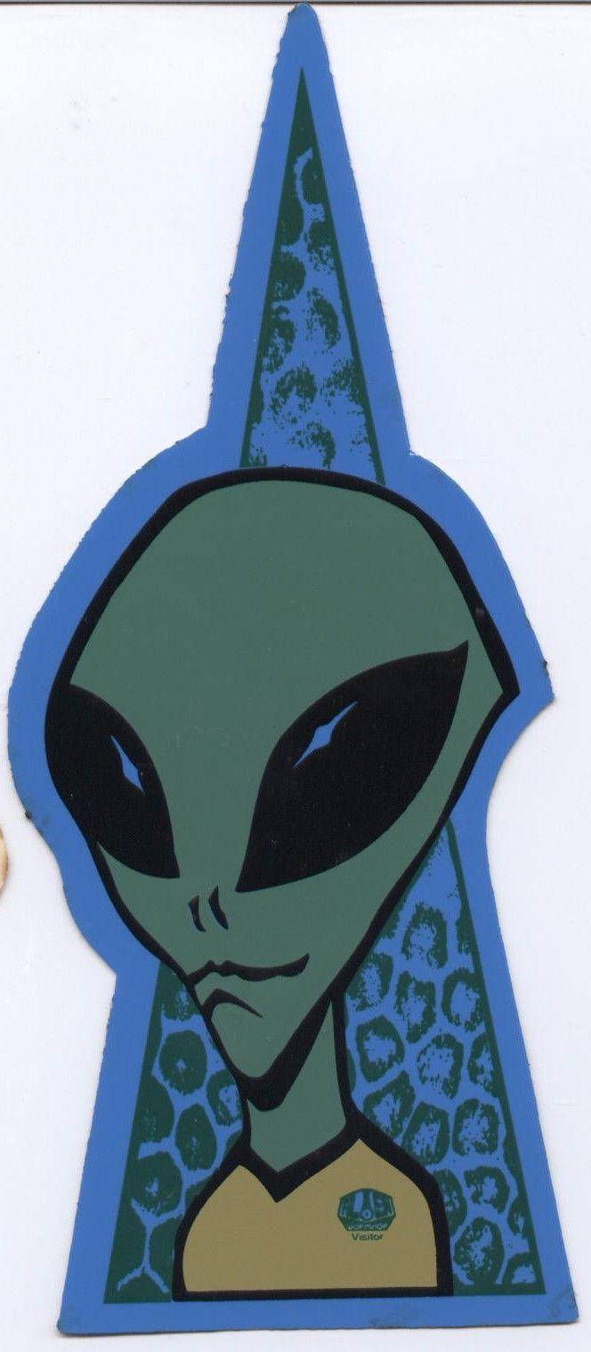 Old Alien Workshop Logo - Alien Workshop Believe Old School Skateboard early 90's sticker ...