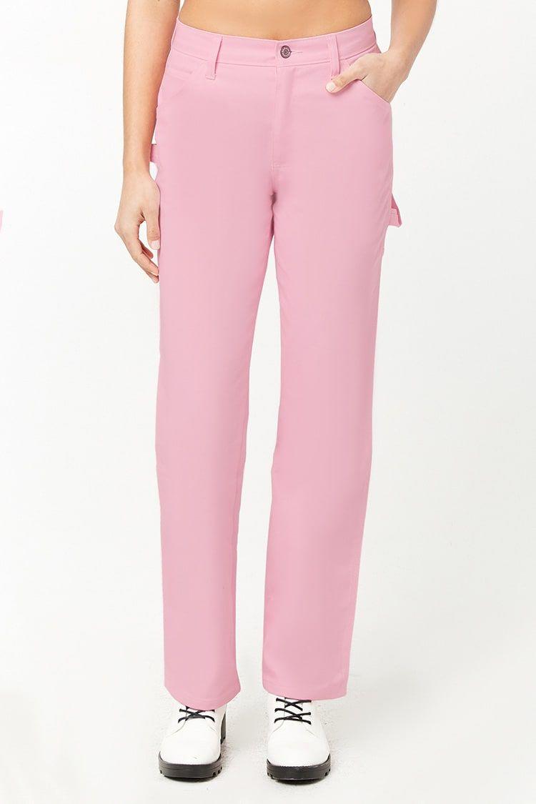 Pink Forever 21 Logo - Dickies Stitch Cargo Jeans | Forever 21