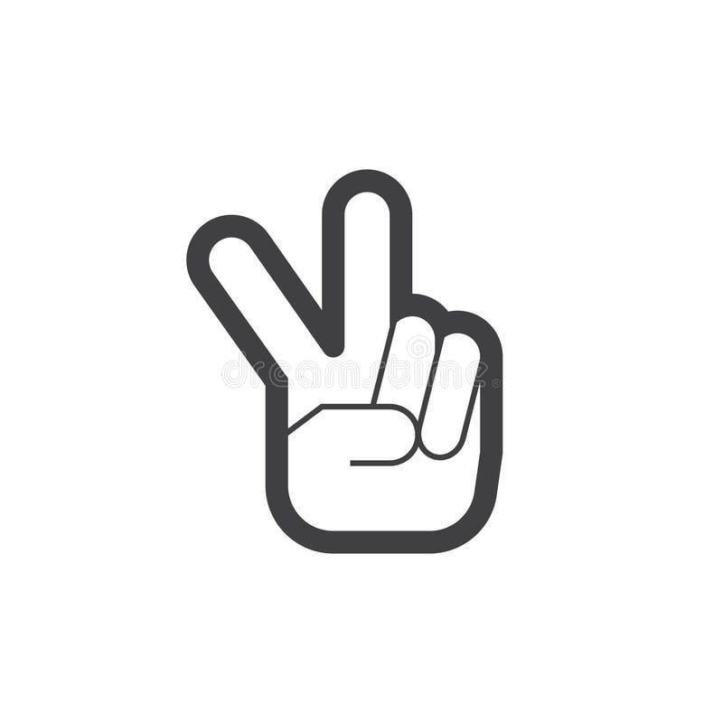 Peace Sign Logo - Hand peace sign Logos