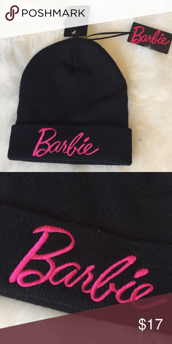 Pink Forever 21 Logo - Barbie beanie NWT. My Posh Picks. Forever 21 accessories, Designer