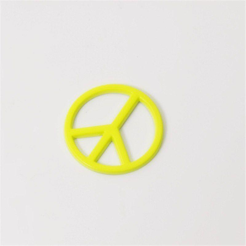 Peace Sign Logo - 3D Metal Anti war New Peace Sign Logo Symbol No War Motorcycle Car