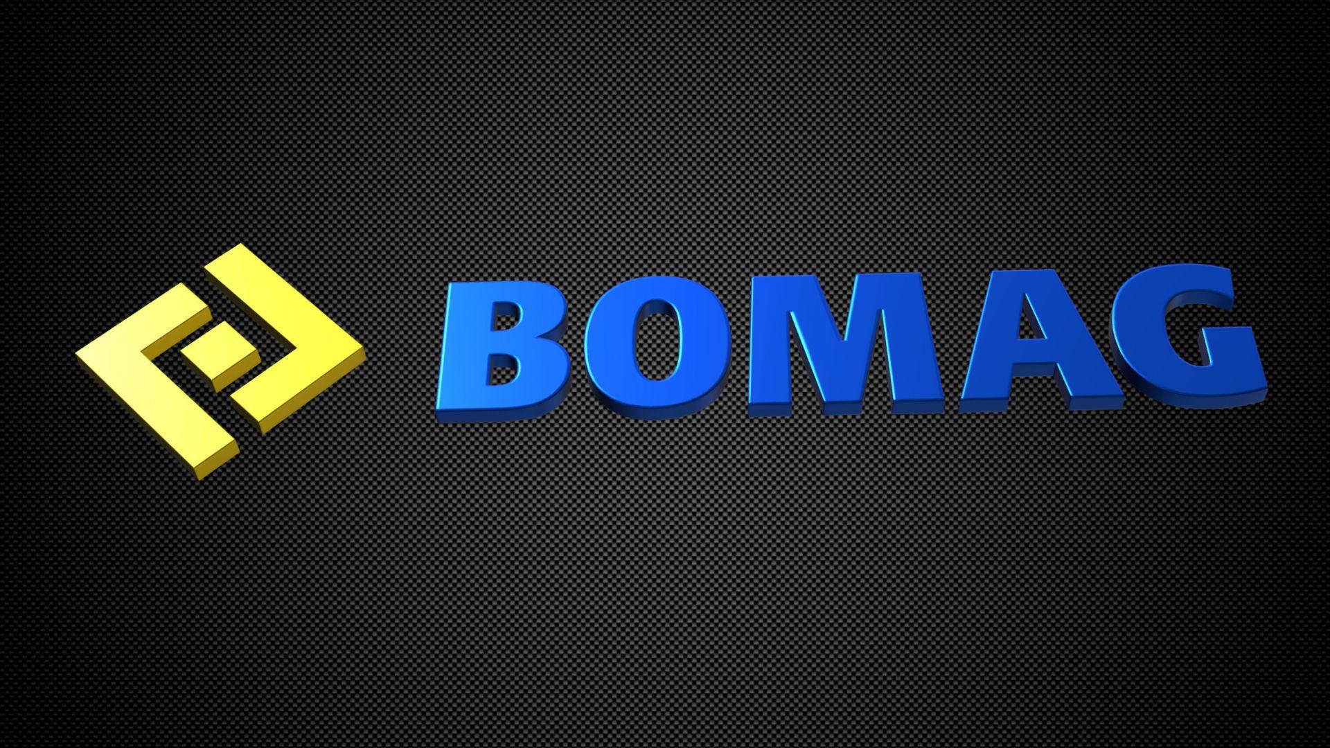 BOMAG Logo - 3D bomag logo