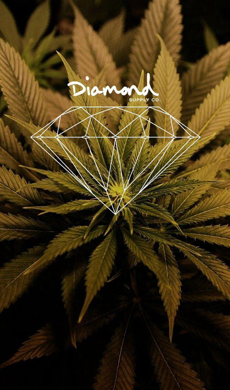 Diamond Weed Logo - Wallpapers iPhone 5 (diamond,weed) | Wallpaper iPhone 5 | Pinterest ...